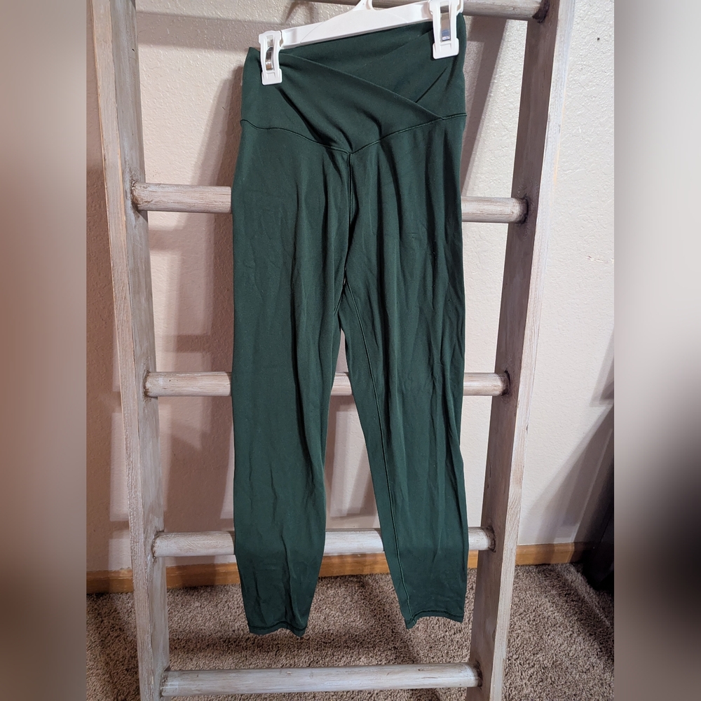 Aerie Forest Green High-Rise Leggings